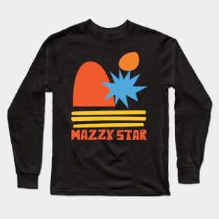 Mazzy Star Collage-Style 90s Design Long Sleeve T-Shirt